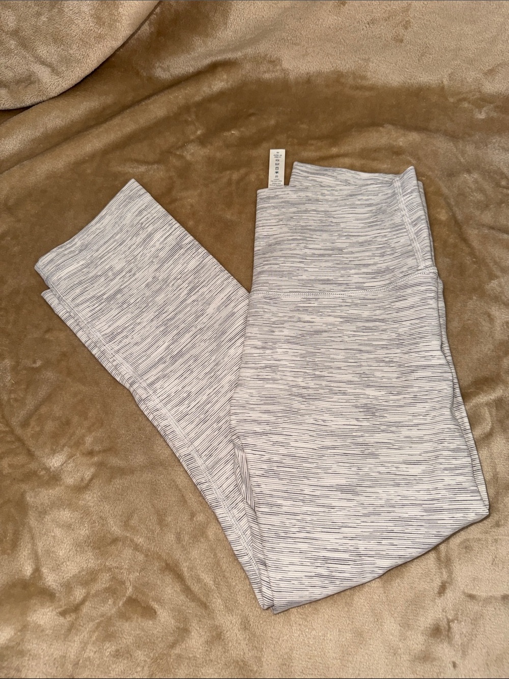 lululemon athletica Light Gray Space-Dye High-Rise Leggings